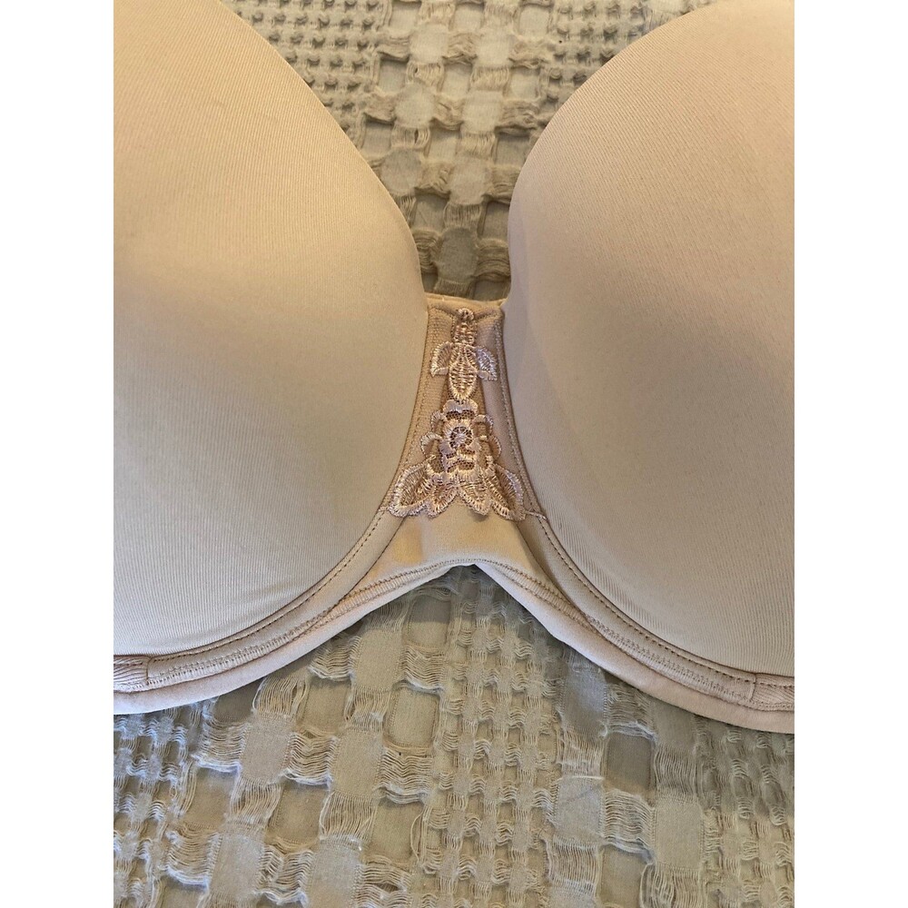 Vanity Fair Strapless Underwire Bra 40D Nude Color 5 Hooks Model 74380 - Picture 2 of 9